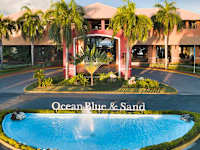 Ocean Blue and Sand