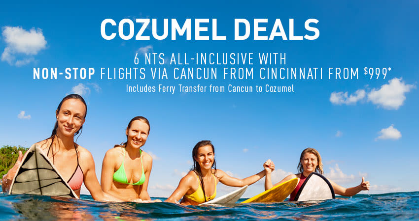 Cincinnati to Cozumel Deals
