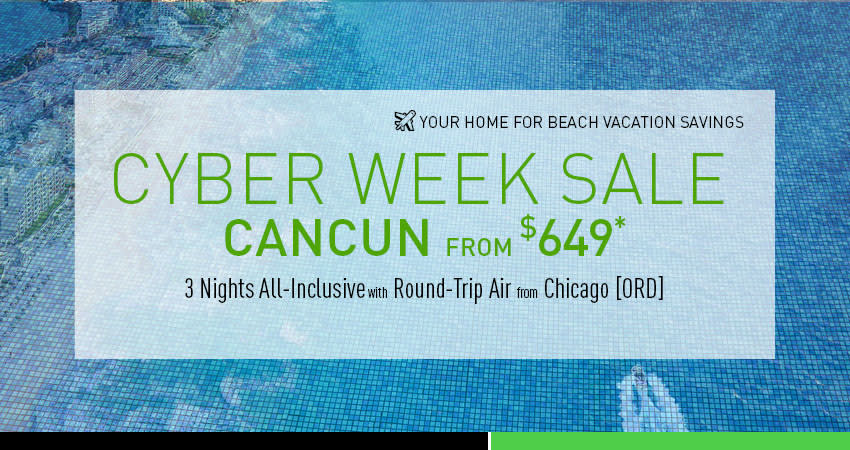 Chicago to Cancun Deals