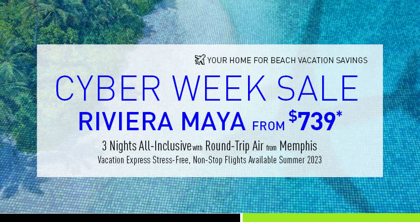 Memphis to Riviera Maya Deals
