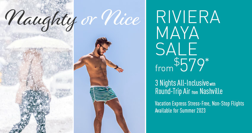 Nashville to Riviera Maya Deals