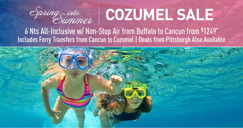 Buffalo to Cozumel Deals
