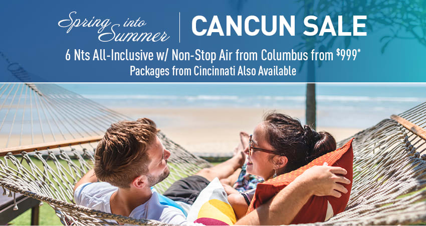 Columbus to Cancun Deals