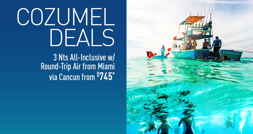 Miami to Cozumel All-Inclusive Vacation Packages - The Best Deals from  Vacation Express