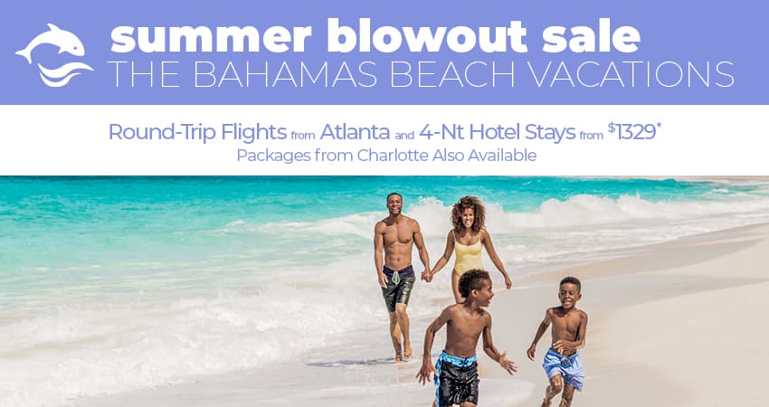 Atlanta or Charlotte to Nassau & Paradise Island Deals