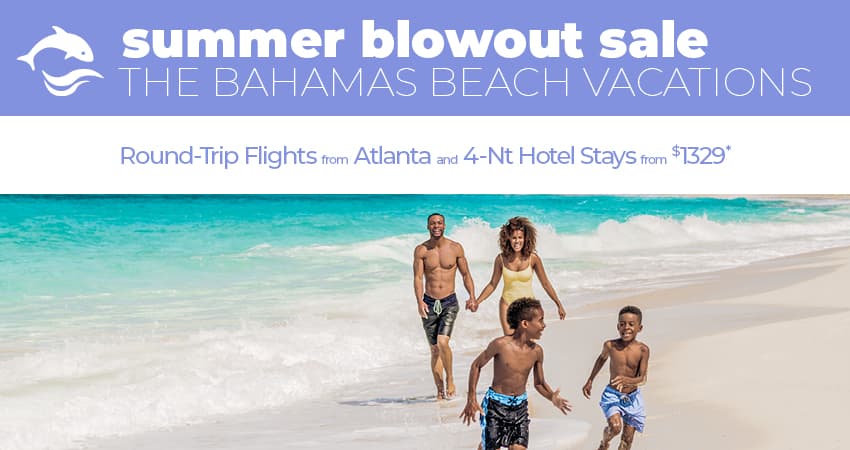 Atlanta or Nashville to Nassau & Paradise Island Deals