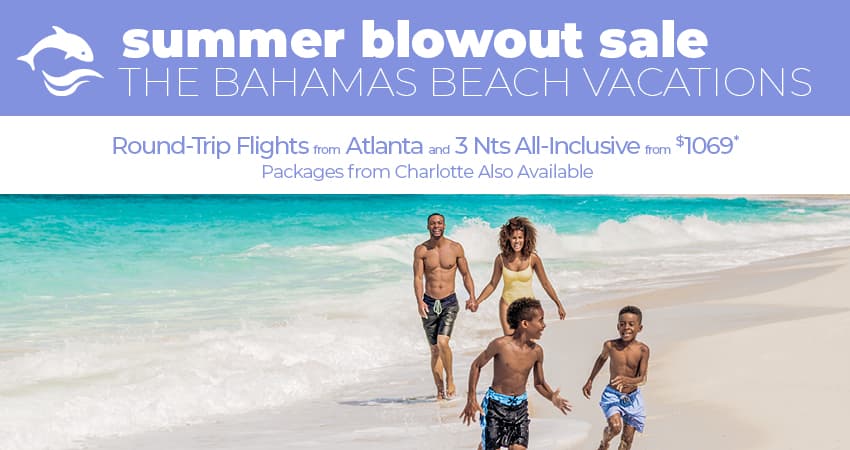 Atlanta or Charlotte to Nassau & Paradise Island Deals