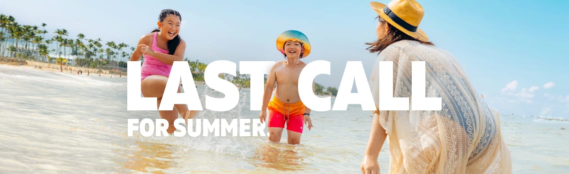 Promotion : Last call for summer : Header : Image