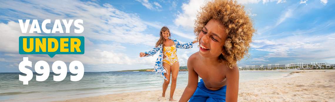 Promotion : Best value vacay : Image header