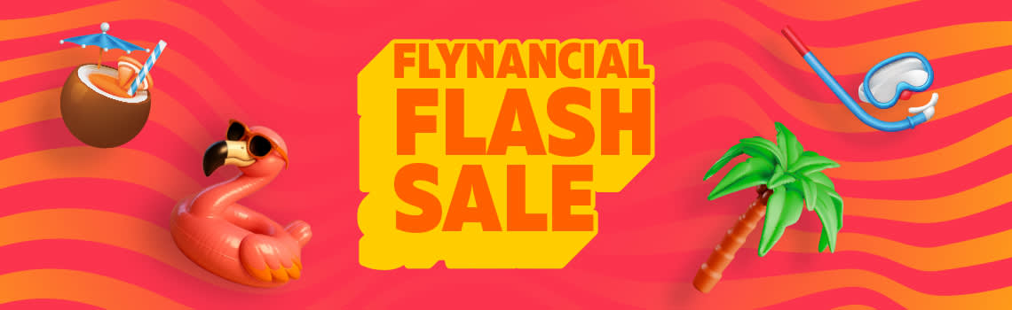 Promotion : Flynancial flash sale : Banner image