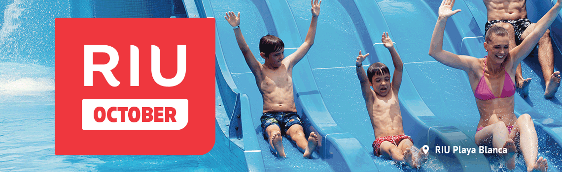 RIU October : Riu Family Fun : Image banner