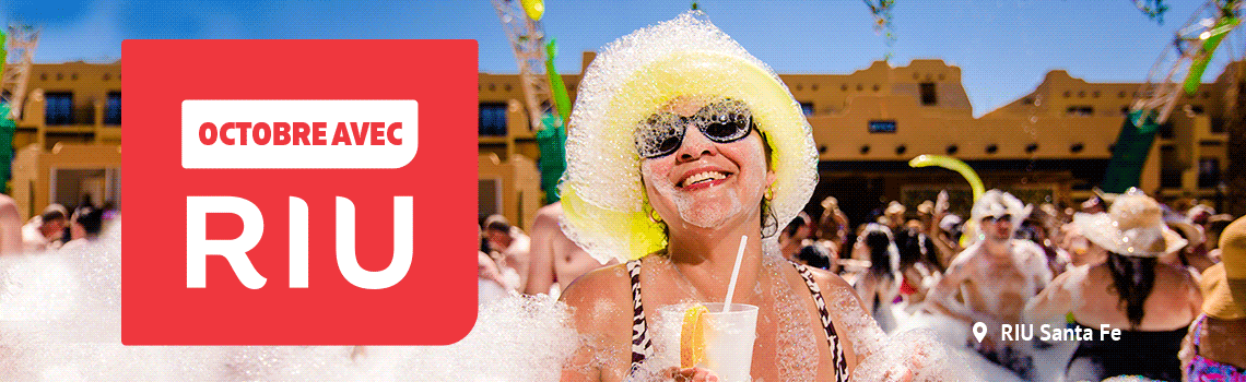 RIU October : Riu Party : Image banner