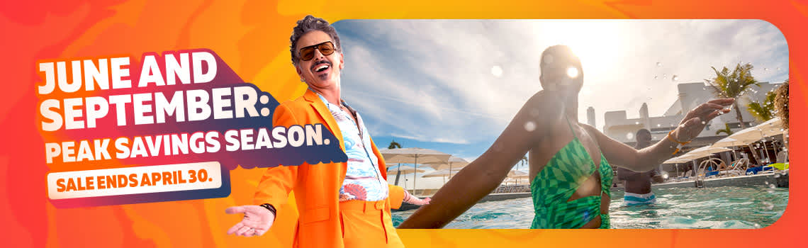 Promotion : Shoulder season sale : Header image