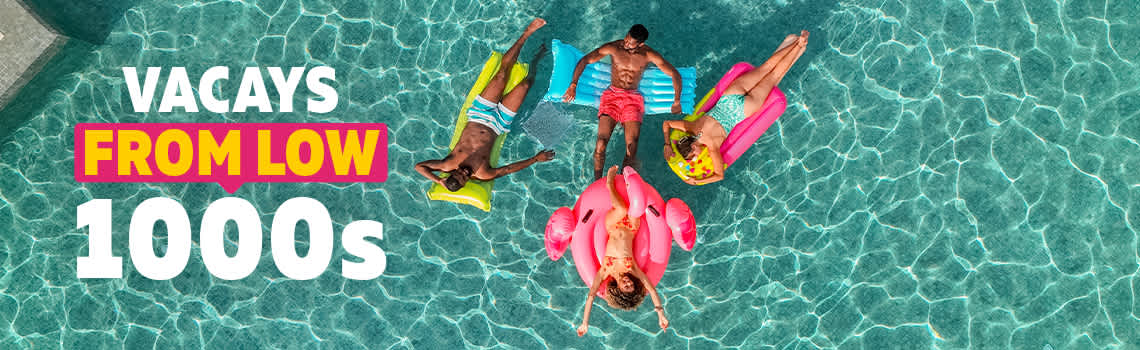 Promo : Best value vacations : Header image