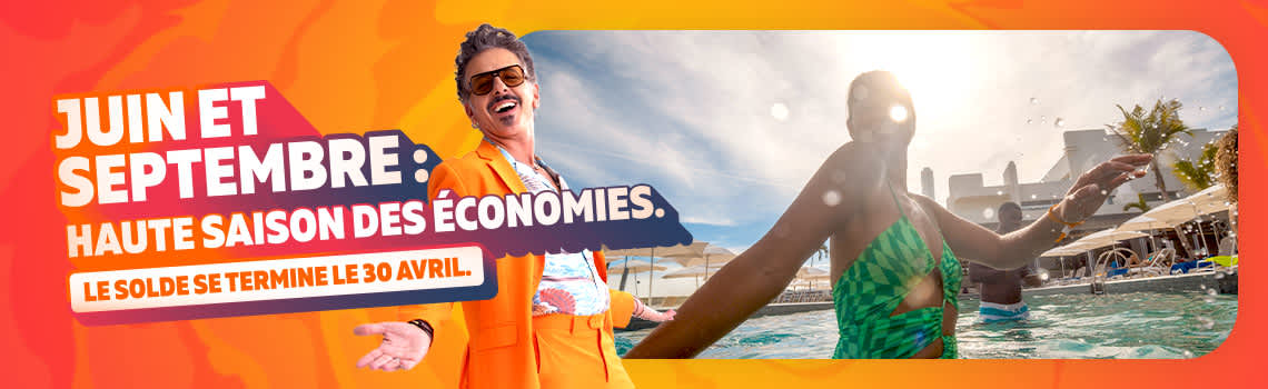 Promotion : Shoulder season sale : Header image