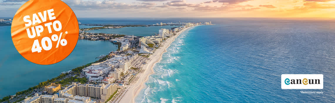 Promotion : Last minute Cancun sale : Image header