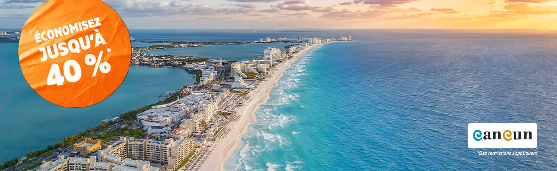 Promotion : Last minute Cancun sale : Image header