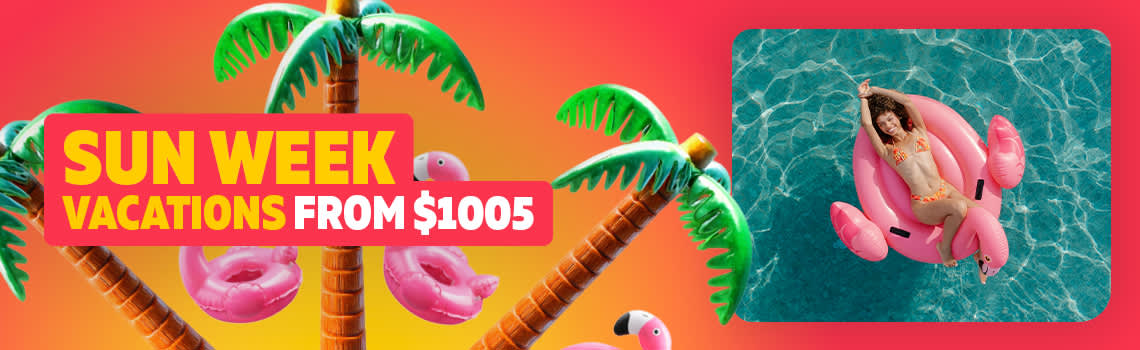 Promotion : Sun Week : Best value vacations