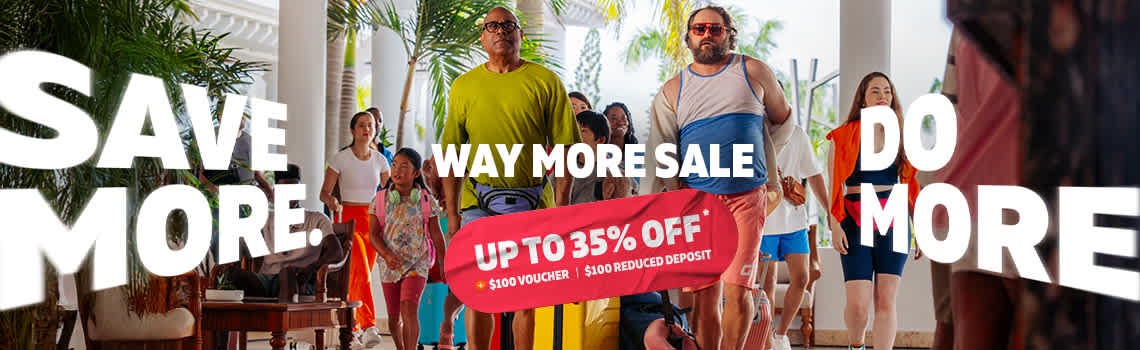 Promotion : Way more sale : Header image