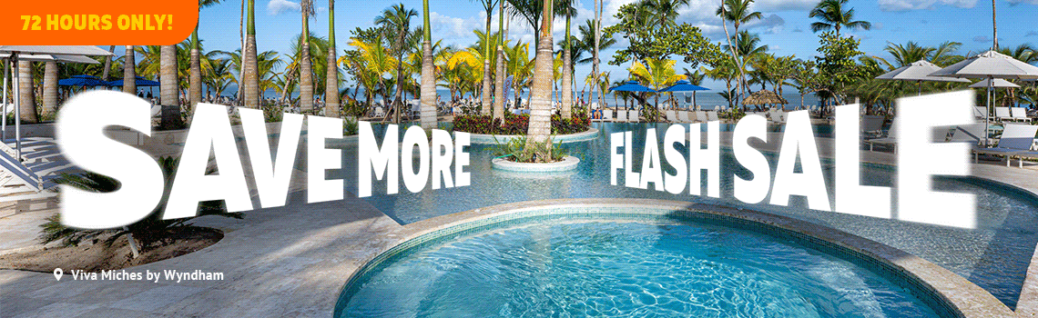 Packages : Save more flash sale : Header image