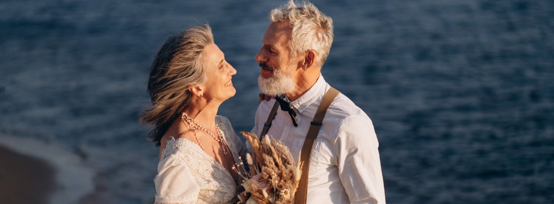 Relive your big day your way with a tropical vow renewal