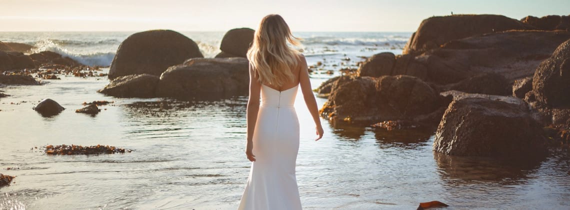 Find the perfect destination-inspired wedding dress with bridal boutique DIY