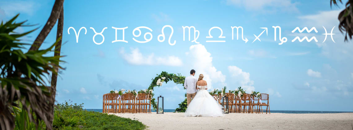 Let the stars read your destination wedding fortune