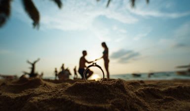 Envolez-vous pour faire votre demande en mariage dans un décor tropical