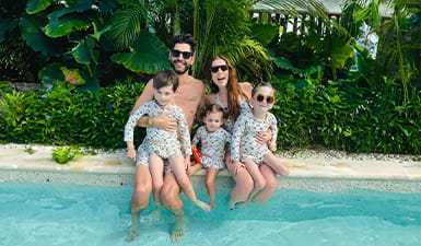 Voici comment Jessi Cruickshank a vécu les meilleures vacances familiales de sa vie avec Sunwing