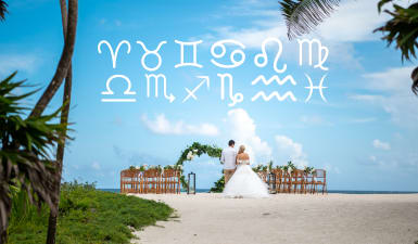 Let the stars read your destination wedding fortune
