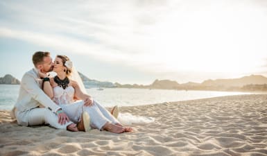 Real Wedding Photo Contest Winners: Caroline & Sébastien