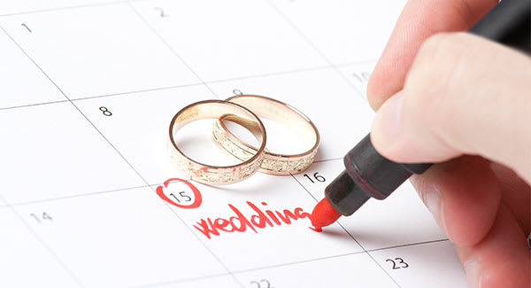 Step 3: Set up a wedding timeline image