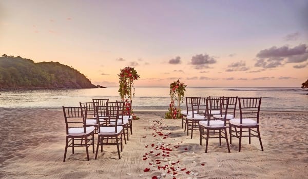 Sunset views at Mystique St. Lucia by Royalton