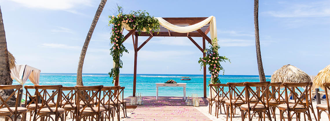 Magnifiques lieux de mariage en République dominicaine