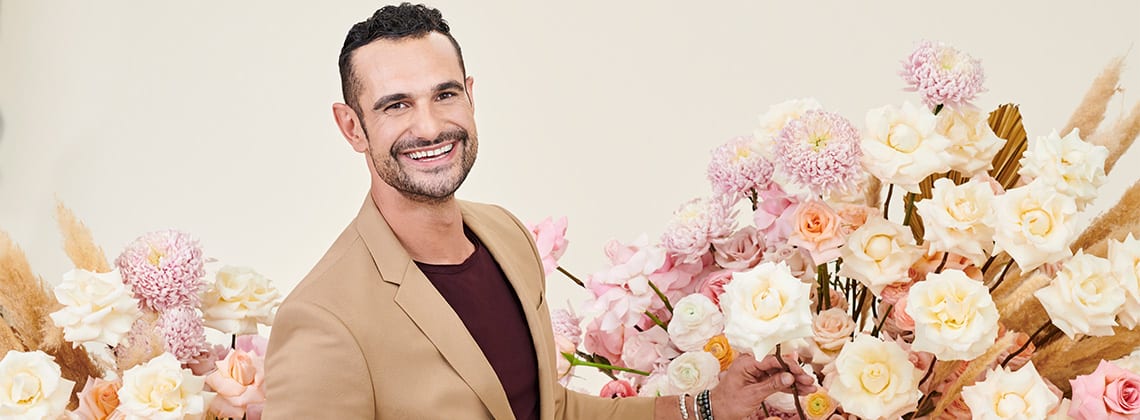 Falling for florals with Caspar Haydar