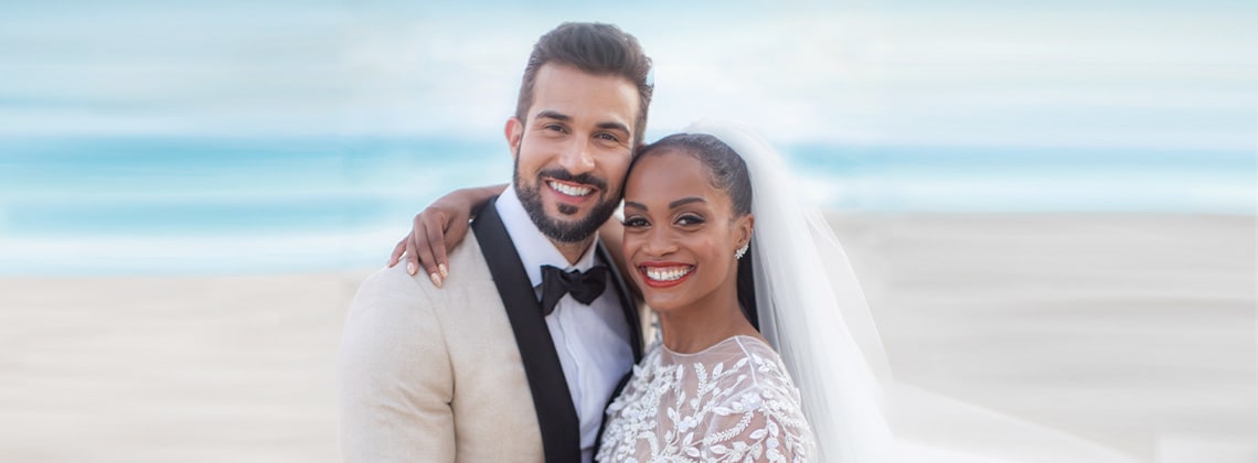 L’élégant mariage tropical de Rachel et Bryan au Royalton CHIC Suites Cancun