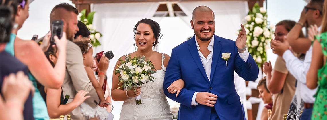 De véritables mariages Micaela et Roberto