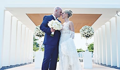 Dans les coulisses au Finest Playa Mujeres avec Sarah et Bryan Baeumler