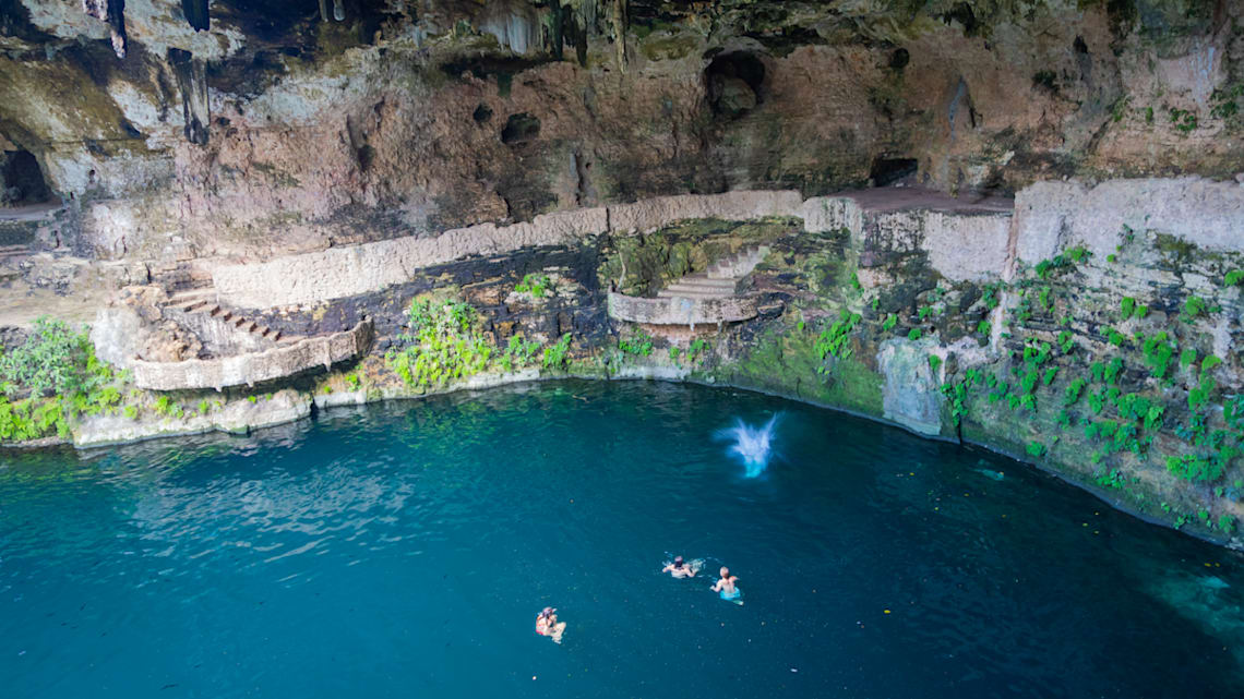 Best of the best : Must-Visit Mexican Cenotes : Cenote Zaci : Image
