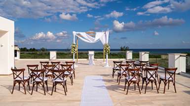 Riviera Maya vows at Platinum Yucatan Princess