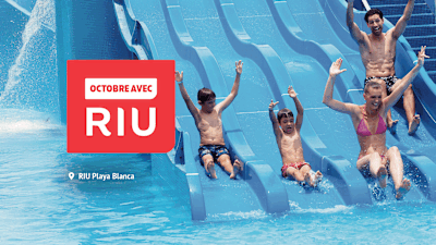 Les meilleurs hôtels RIU pour s’amuser en famille.