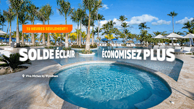 SOLDE ÉCLAIR ÉCONOMISEZ PLUS