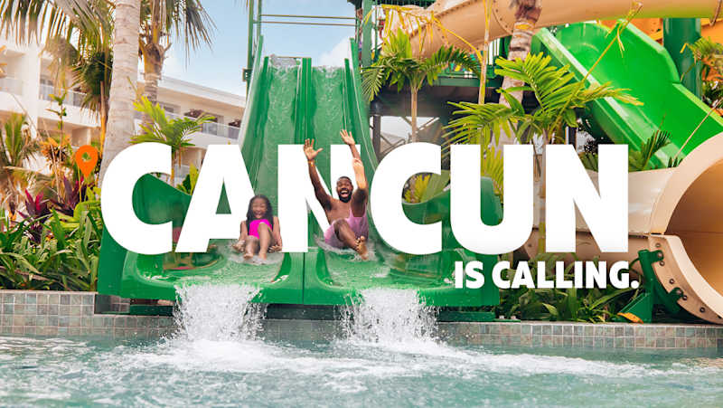 Until July 20, the vibe is Cancun