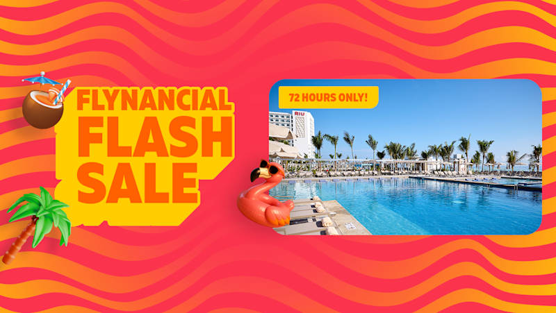 Flynancial flash sale, now live