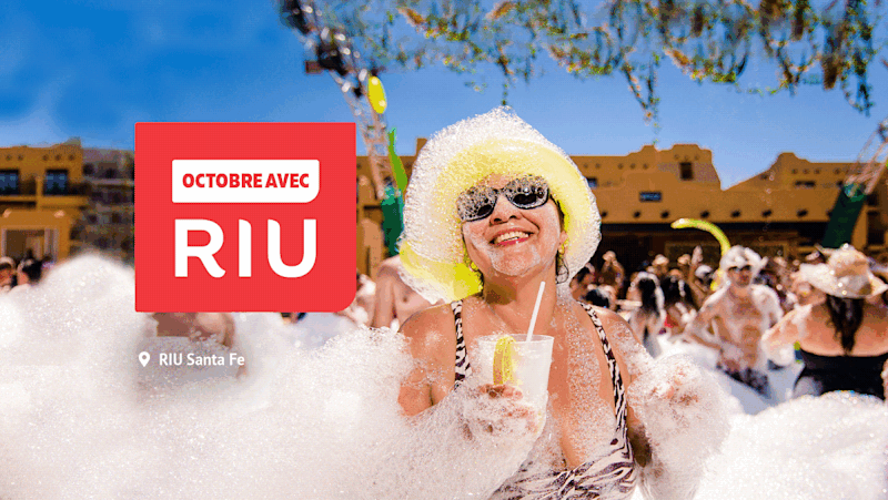 Vous êtes invité aux fêtes de RIU