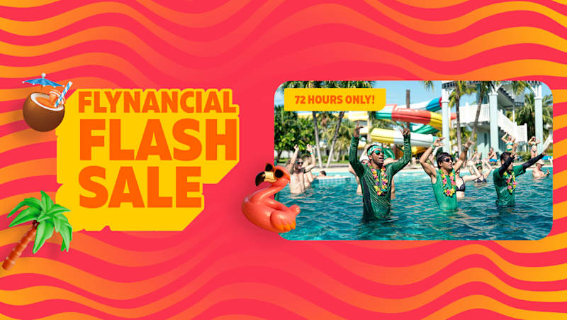 FLYNANCIAL FLASH SALE, NOW LIVE
