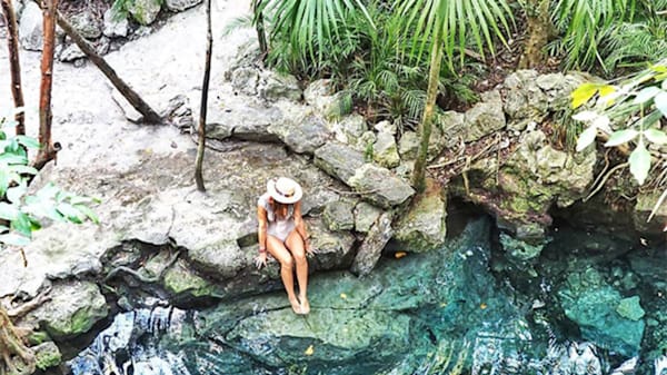 Blog: Cenote Azul in Riviera Maya, Mexico image