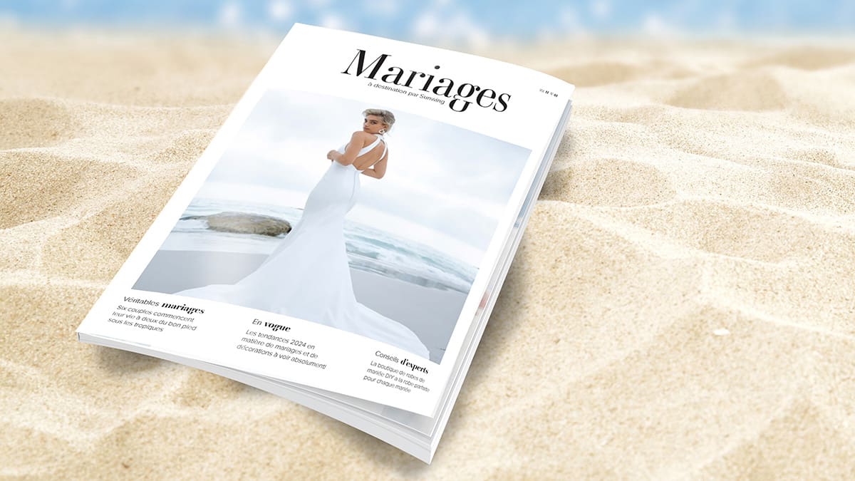 Jetez un coup d’œil à notre magazine de mariage interactif!