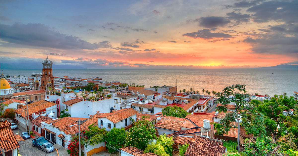 Puerto Vallarta- mexican town filled with charm and bugenvillas 