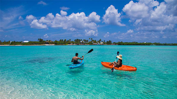 Blog : Paddle board along the coast at Margaritaville Beach Resort Grand Cayman image